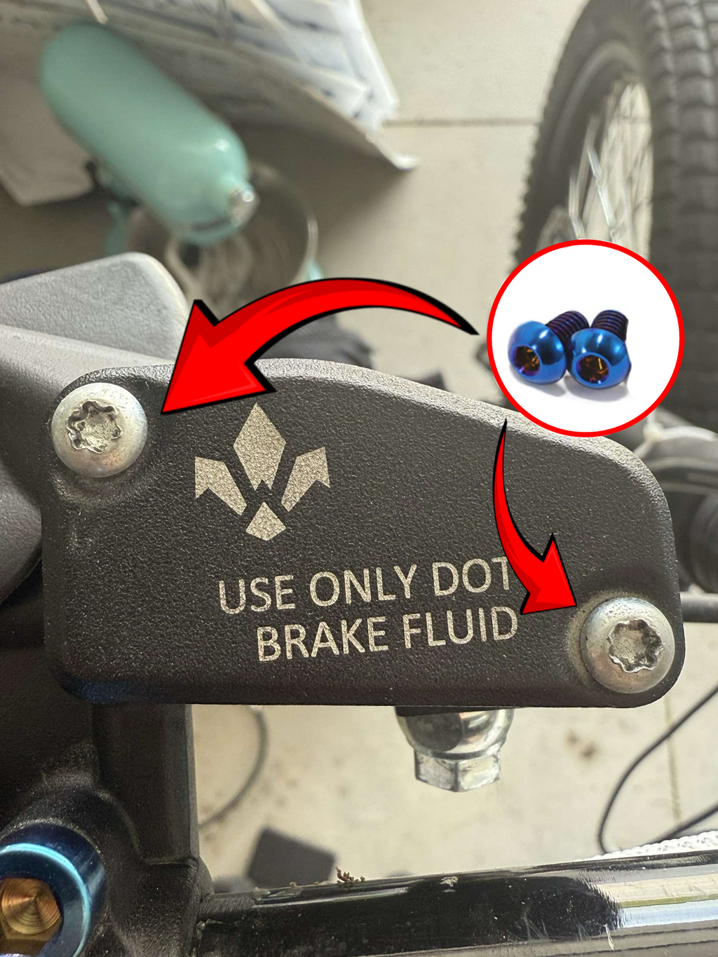 Formula Titanium Reservoir Bolts